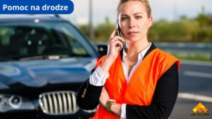 Pomoc na drodze dla samochodu firmowego w Kłobucku